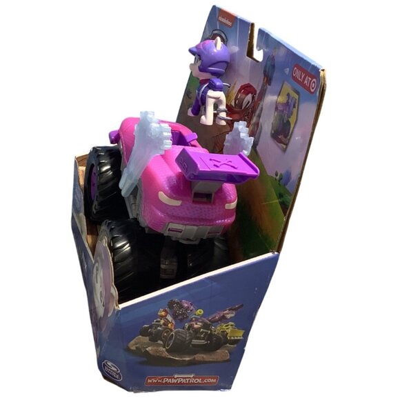 PAW Patrol Roxi Rescue Wheels Vehicle With Figure Spin Master Nickelodeon - Picture 5 of 6